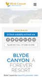 Mobile Screenshot of foreverblydecanyon.co.za